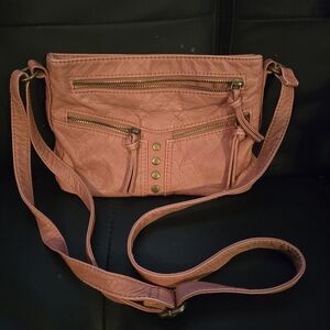 Chic Pink Crossbody Bag